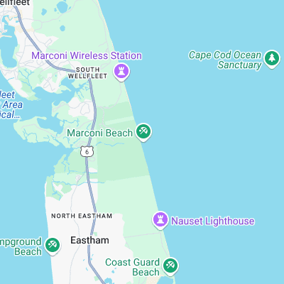 Marconis surf map