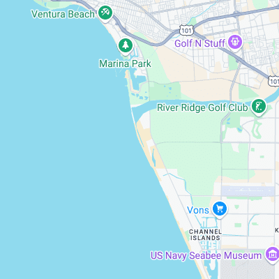 McGrath State Beach surf map