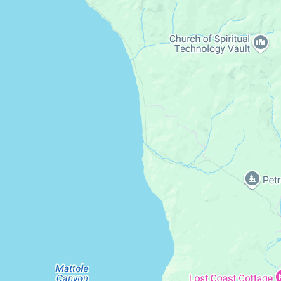 McNutt Gulch surf map