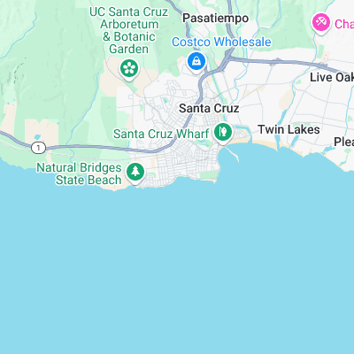 Mitchell's Cove surf map