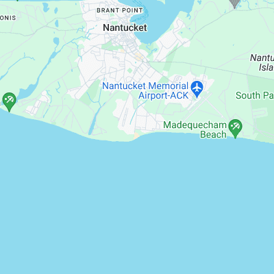 Nantucket surf map