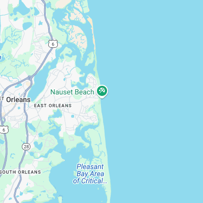 Nauset Beach surf map