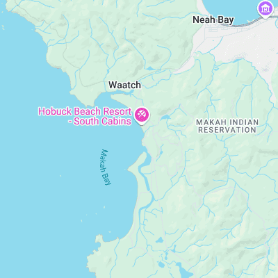 Neah Bay - Hobebuck surf map