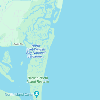 North Island surf map
