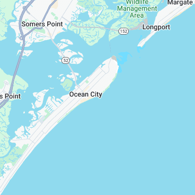 Ocean City - 7th Street surf map