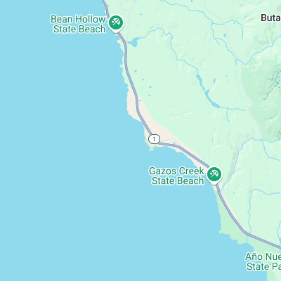 Pigeon Point surf map