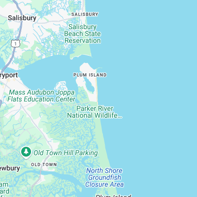 Plum Island surf map