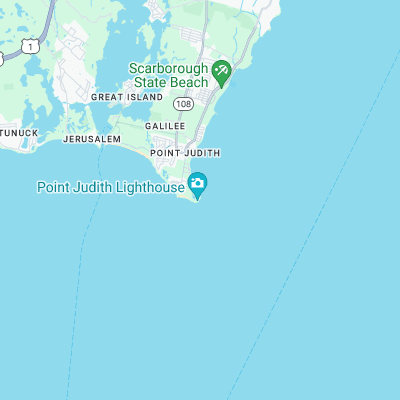 Lighthouse Southside surf map
