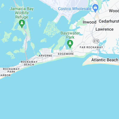 Rockaway Beach surf map