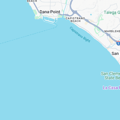 San Clemente Island - Birdhits surf map