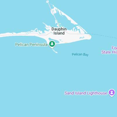 Sand Island surf map