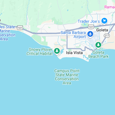 Sands surf map