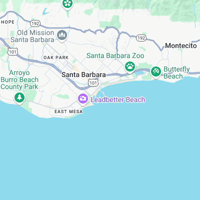 Sandspit surf map