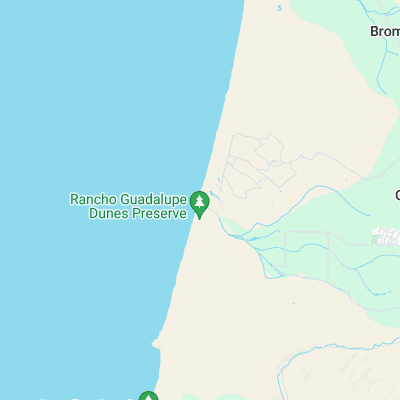 Santa Maria Rivermouth surf map