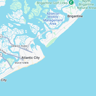 The Jetty surf map