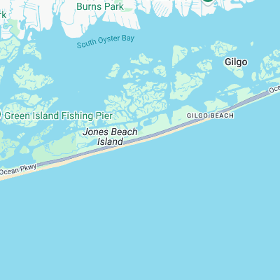 Tobay Beach surf map