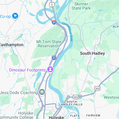 Wave O Saurus - Connecticut River surf map